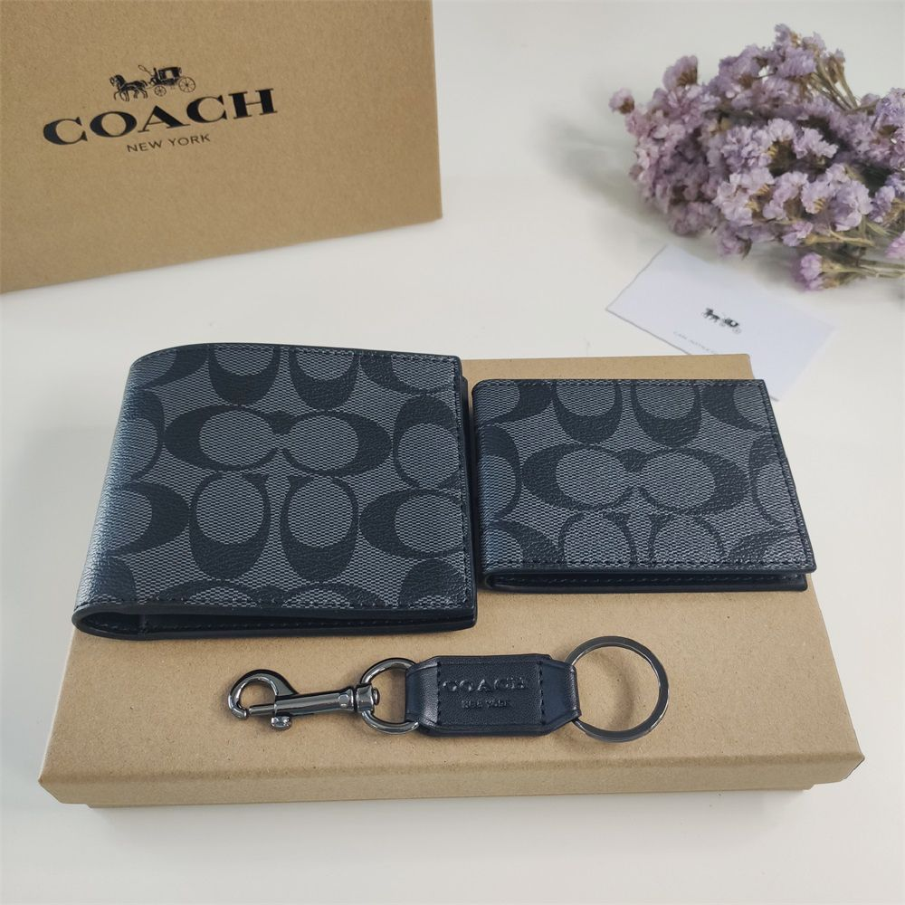 Signature Bifold Wallet — Charcoal — source reference photo