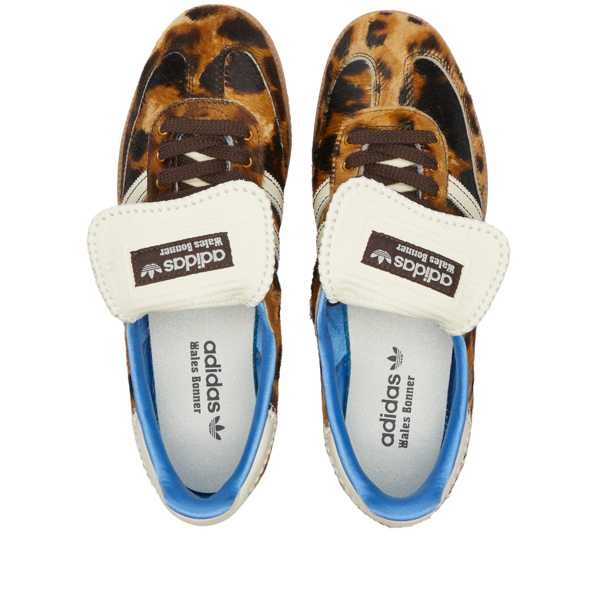 Samba × Wales Bonner — Pony Leopard — top pair