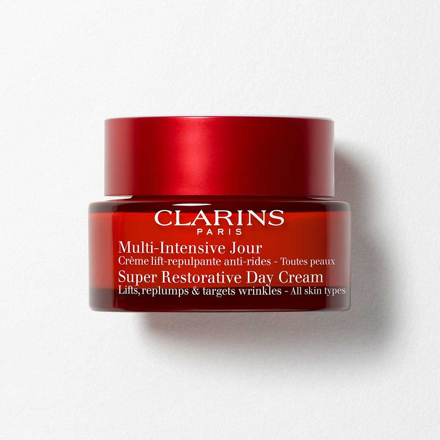 Clarins Super Restorative Day Cream - Anti-Aging + Anti-Wrinkle Cream for Menopausal Skin — product view 1