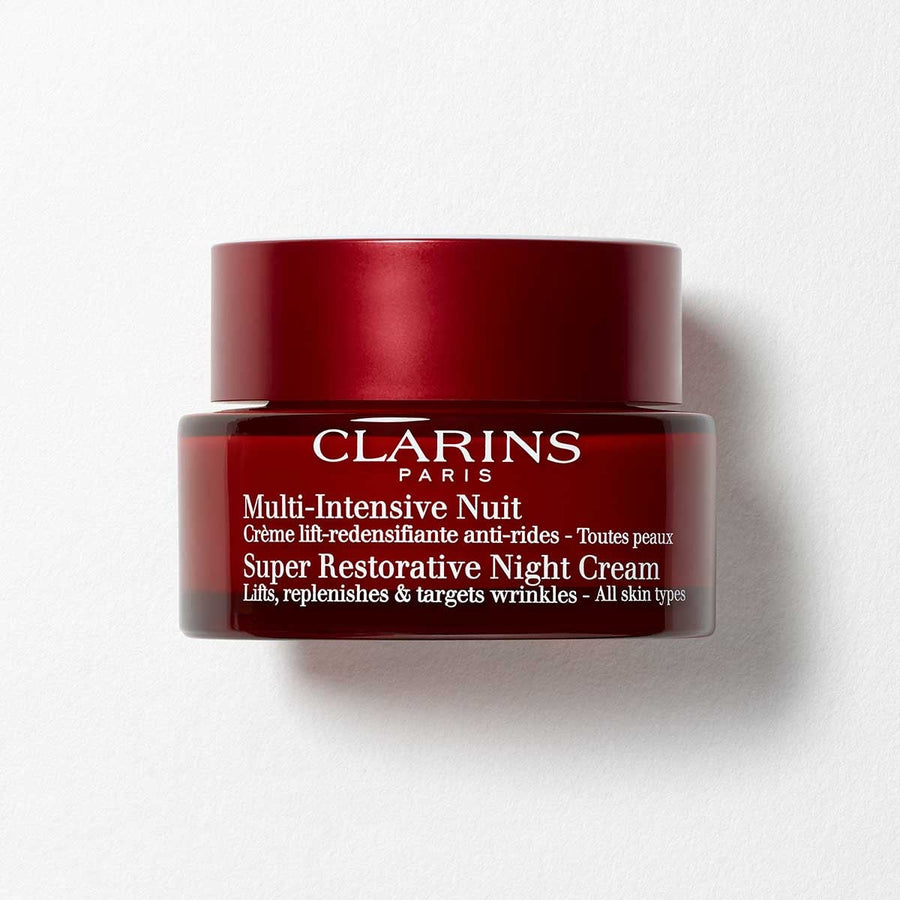 Clarins Super Restorative Night Cream - Anti-Aging Night Moisturizer for Menopausal Skin — product view 1