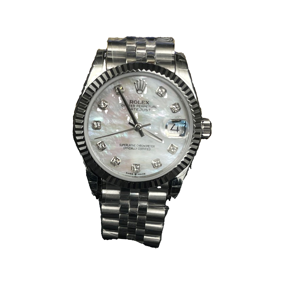 Replica watch — Rolex design reference — original photographed front view, white square, record 10927