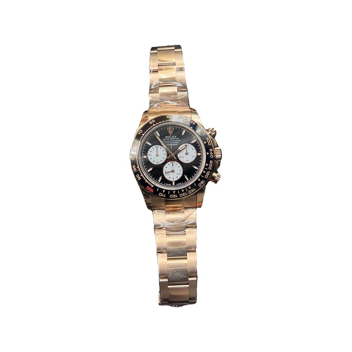 Replica watch — Rolex design reference — original photographed front view, white square, record 11083