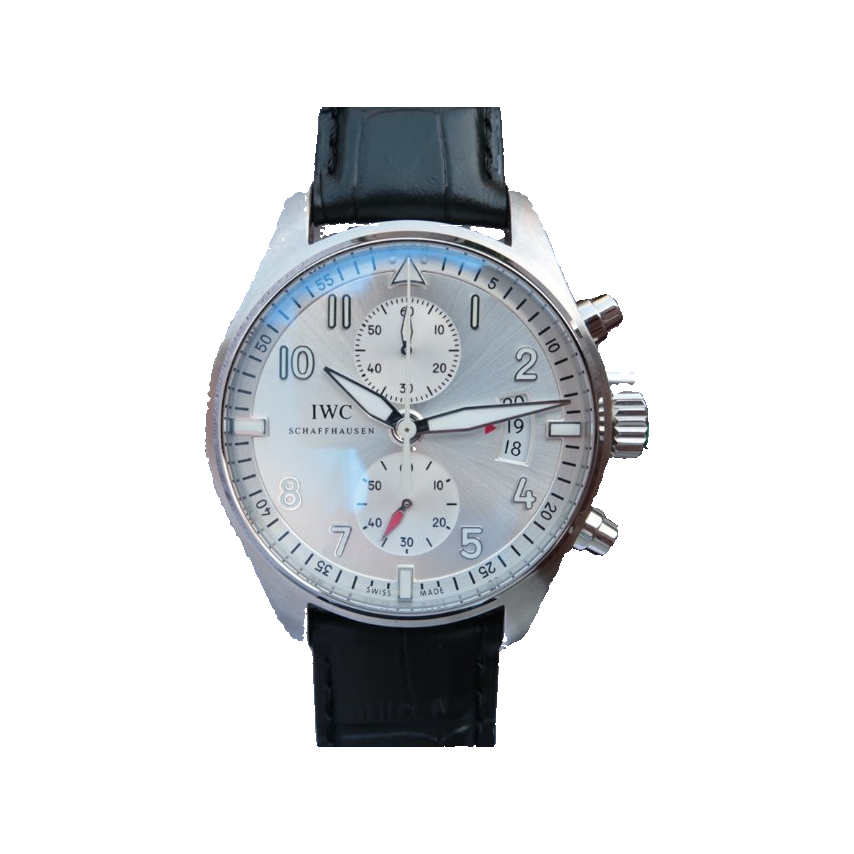 Replica watch — IWC Schaffhausen design reference — original photographed front view, white square, record 1738