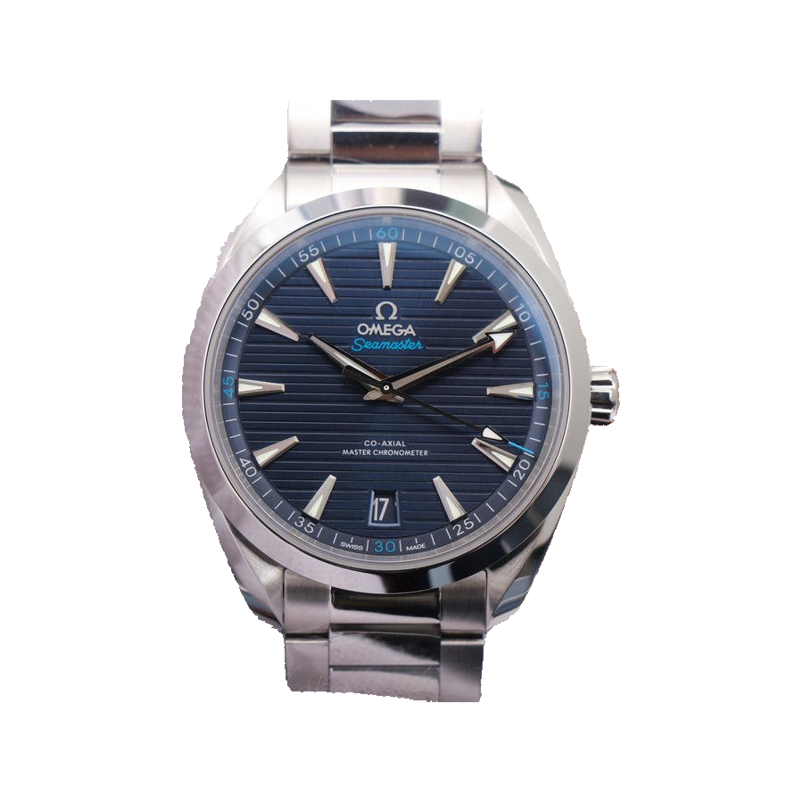 Replica watch — Omega design reference — original photographed front view, white square, record 2436