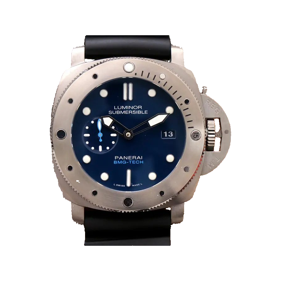 Replica watch — Panerai design reference — original photographed front view, white square, record 2817