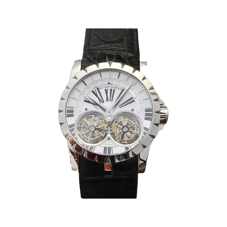 Replica watch — Roger Dubuis design reference — original photographed front view, white square, record 3797