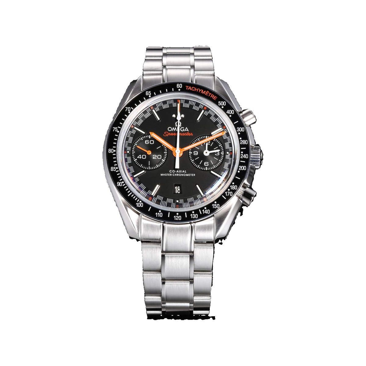 Replica watch — Omega design reference — original photographed front view, white square, record 4115