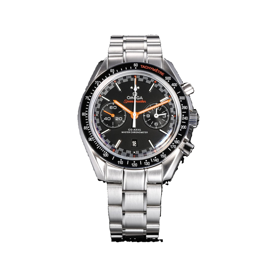 Replica watch — Omega design reference — original photographed front view, white square, record 4115