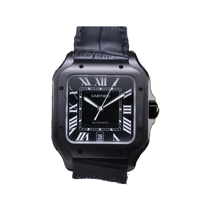 Replica watch — Cartier design reference — original photographed front view, white square, record 4920