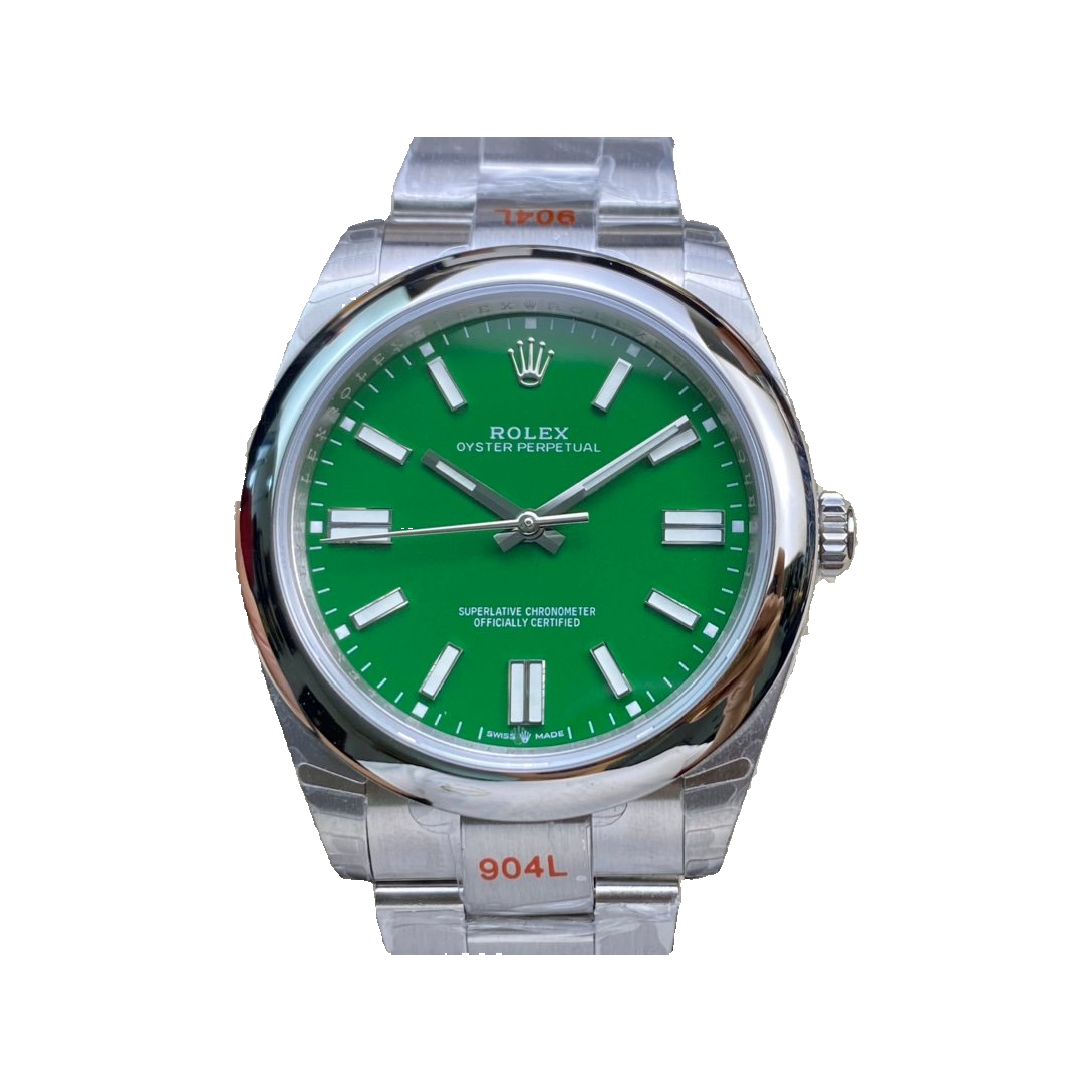 Replica watch — Rolex design reference — original photographed front view, white square, record 5480