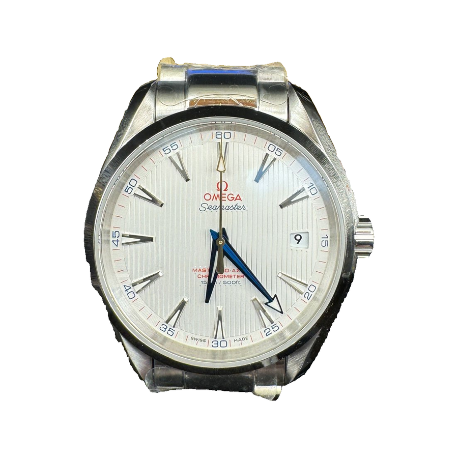 Replica watch — Omega design reference — original photographed front view, white square, record 5540