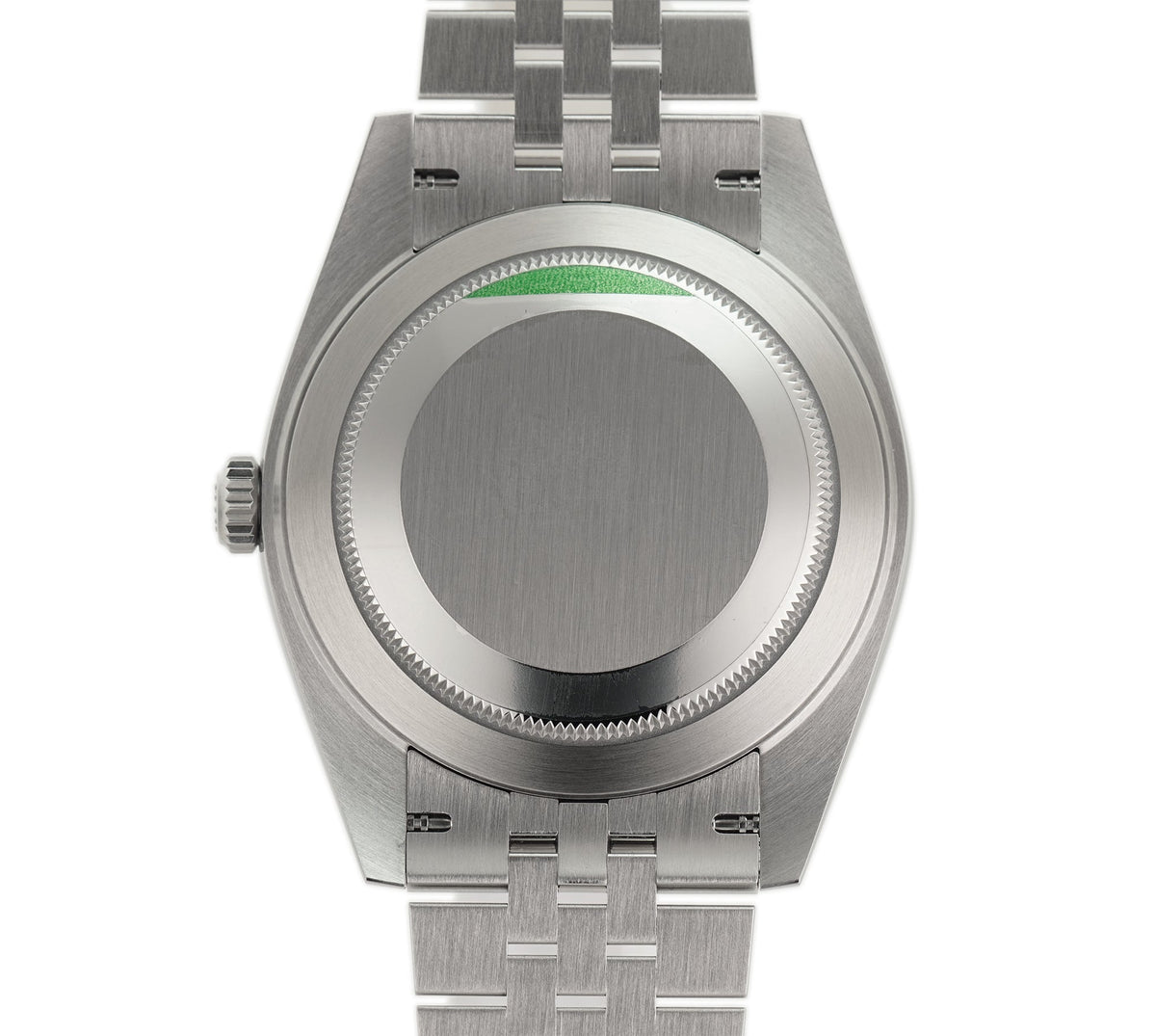 Rolex Datejust 41 reference 126334-0010 white dial – caseback detail reference image