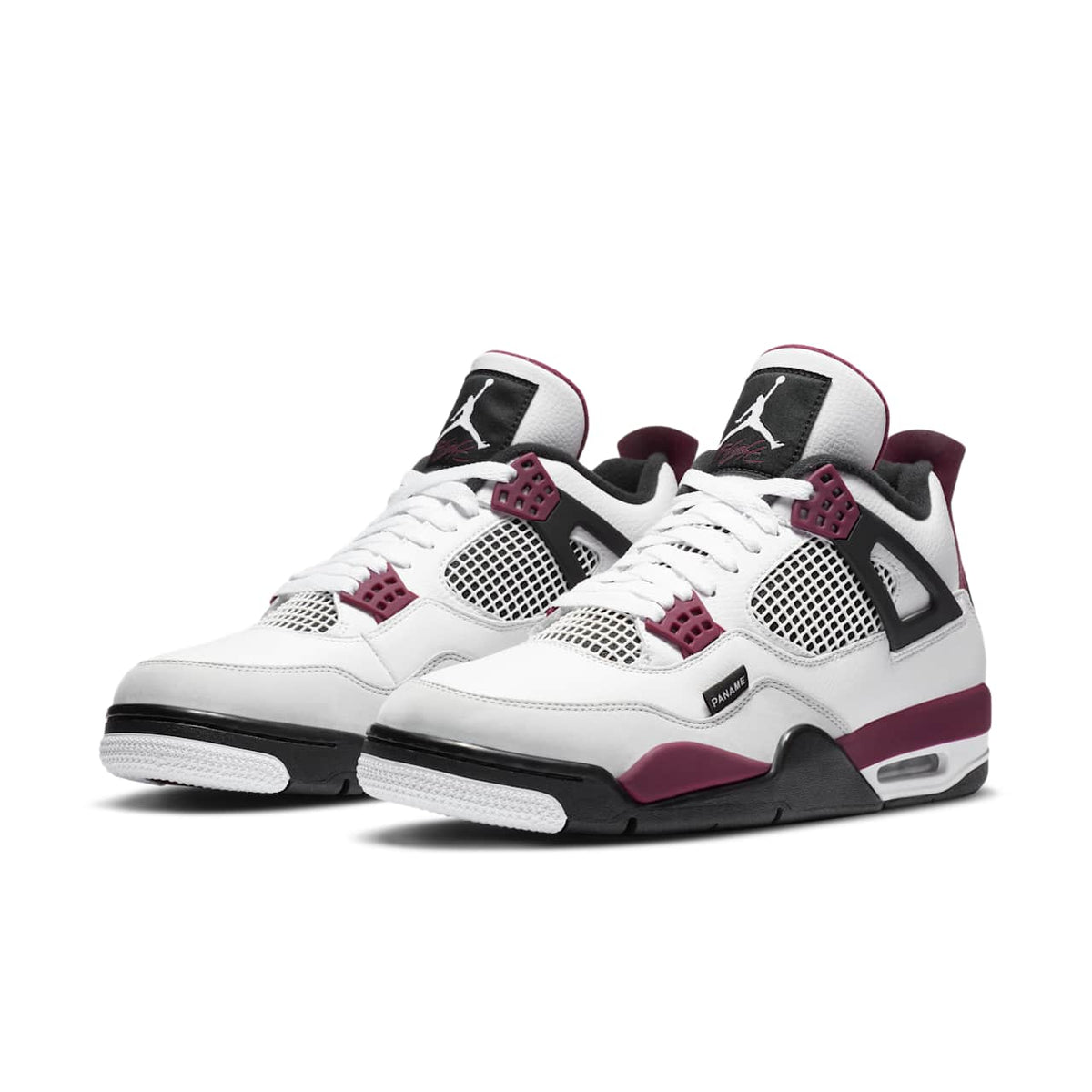 Air Jordan 4 Retro — Paris Saint-Germain — front three quarter pair