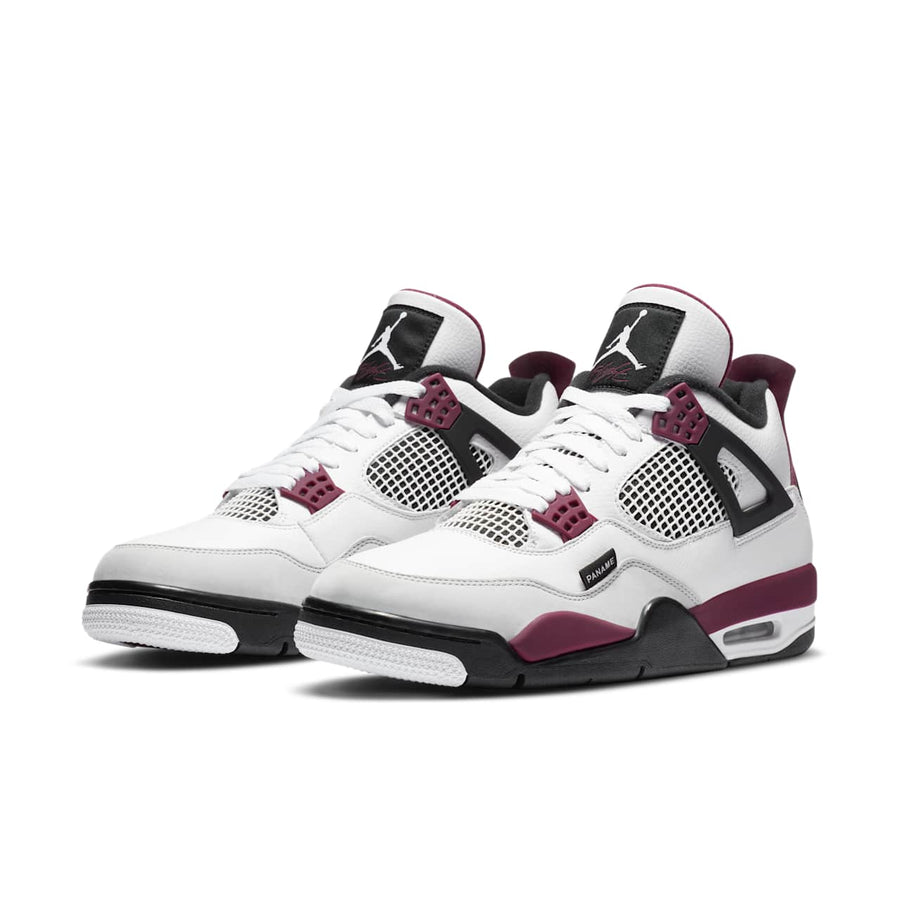 Air Jordan 4 Retro — Paris Saint-Germain — front three quarter pair