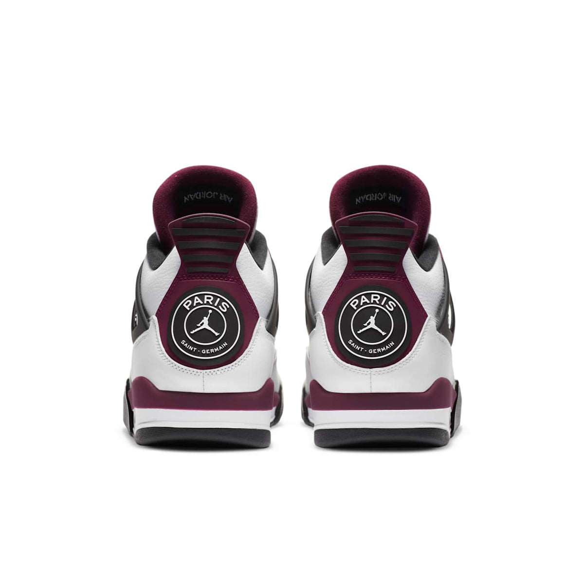 Air Jordan 4 Retro — Paris Saint-Germain — rear pair