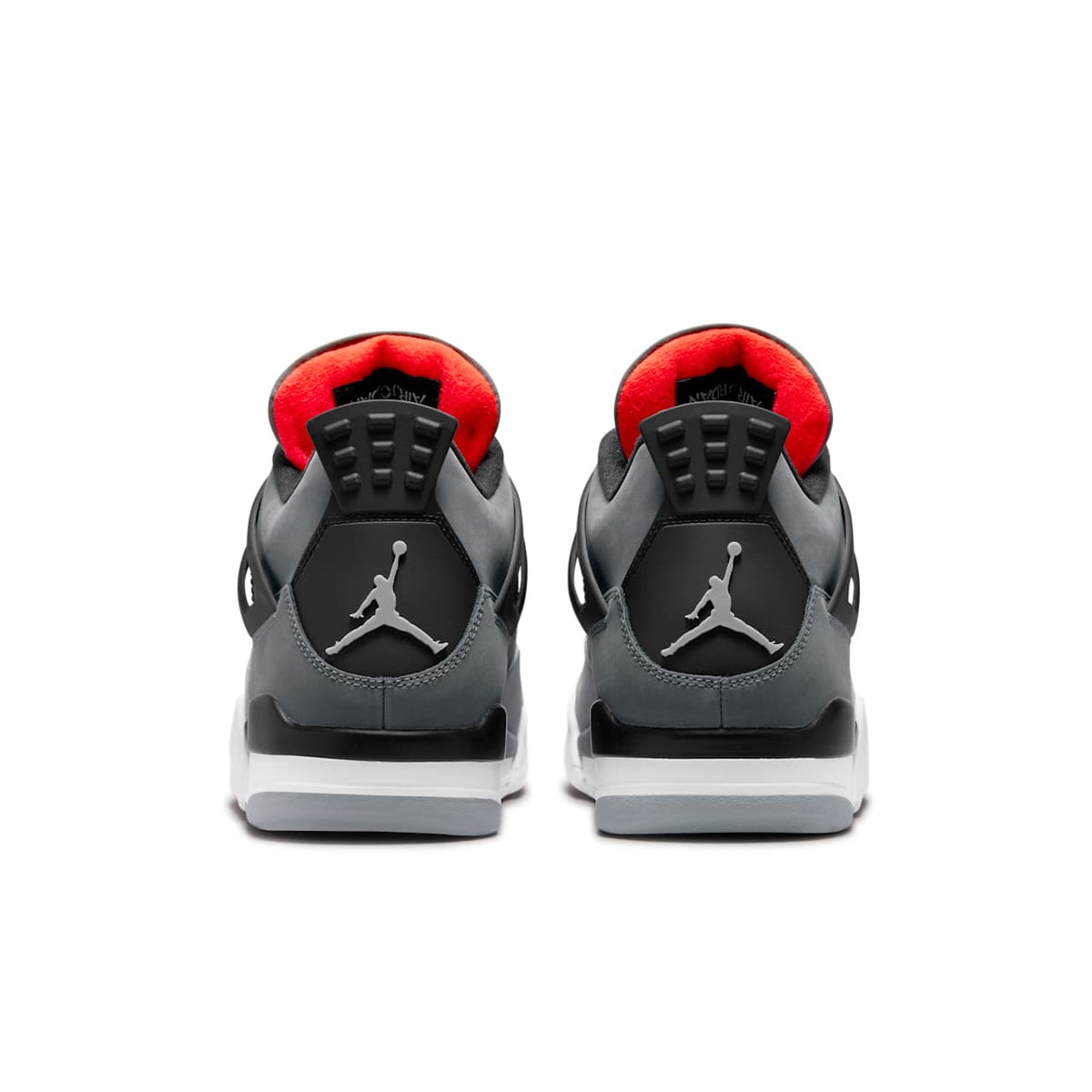 Air Jordan 4 Retro — Infrared — rear pair