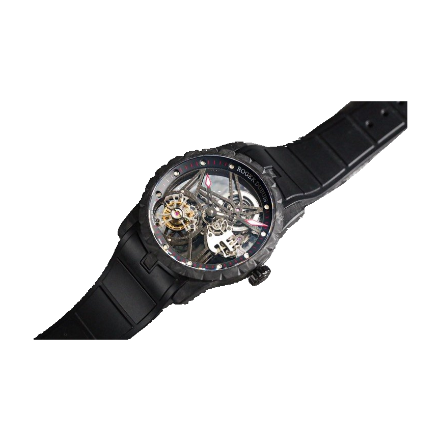 Replica Roger Dubuis watch; unverified design reference; gallery 02 of 10; white square original-pixel photograph, actual source details and crop preserved without redraw