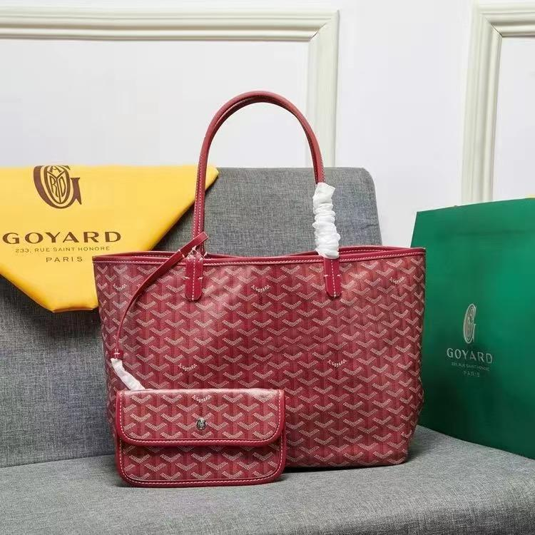 Chevron Print Shoulder Tote in Burgundy, supplier source view, full product reference view