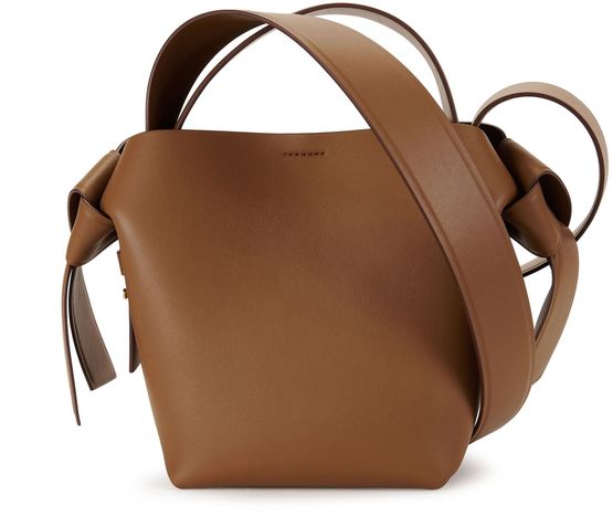 Acne Studios Musubi mini bag in Camel Brown — view 3