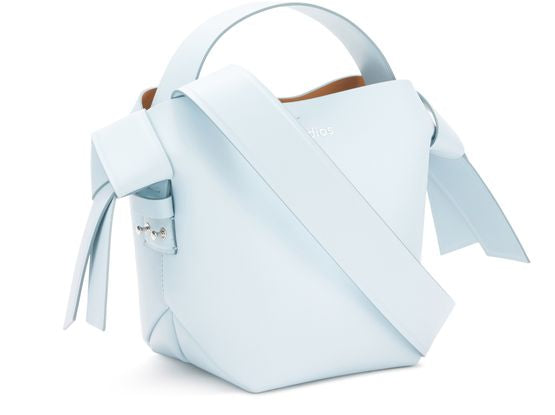 Acne Studios Musubi mini bag in Dusty Blue — view 2