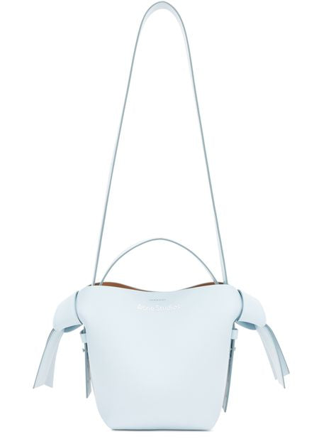 Acne Studios Musubi mini bag in Dusty Blue — view 4