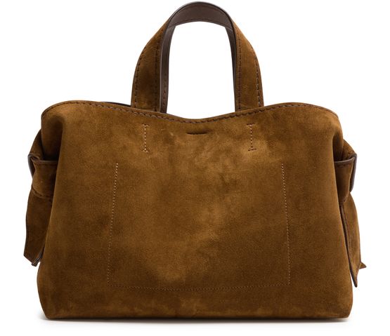 Acne Studios Musubi tote bag in Cognac Brown — view 3