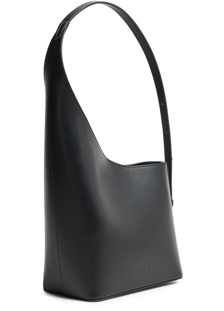 Aesther Ekme Demi Lune shoulder bag in Black — view 2