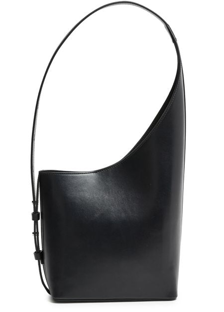 Aesther Ekme Demi Lune shoulder bag in Black — view 3