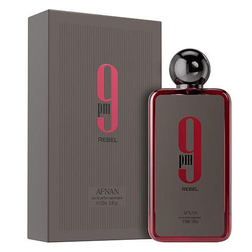 Afnan 9 PM Rebel Eau de Parfum 100ml bottle