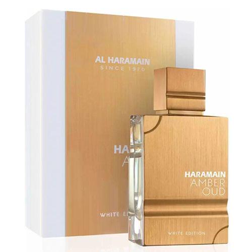 Al Haramain Amber Oud White Edition Eau de Parfum 60ml bottle