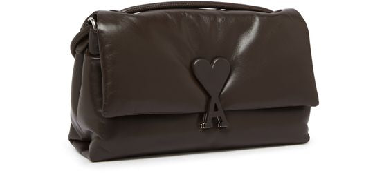 AMI Paris Voulez-Vous bag in Dark Coffee/221 — view 2