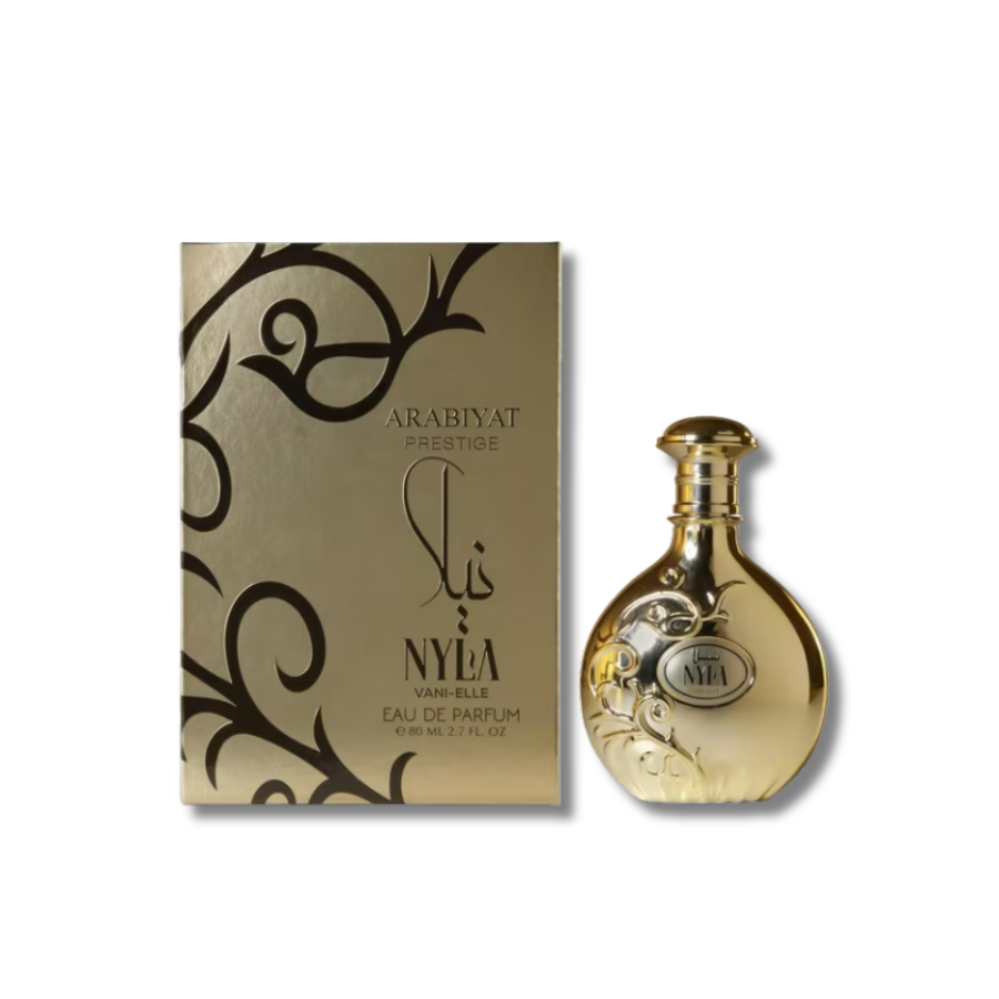 Arabiyat Prestige Nyla Vani-Elle Eau de Parfum 80ml bottle