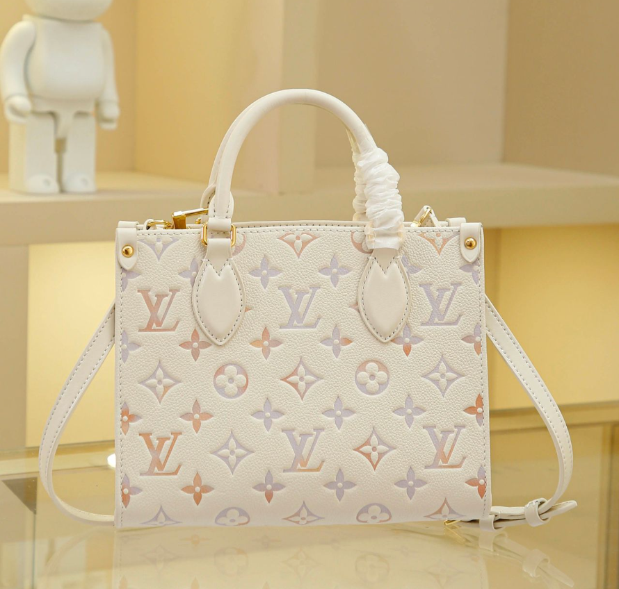 Louis Vuitton Multicolor Monogram Top Handle Bag – White / pastel multicolor, original supplier catalogue view