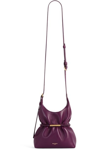 Balmain Sphynx mini handbag in Merlot — view 4