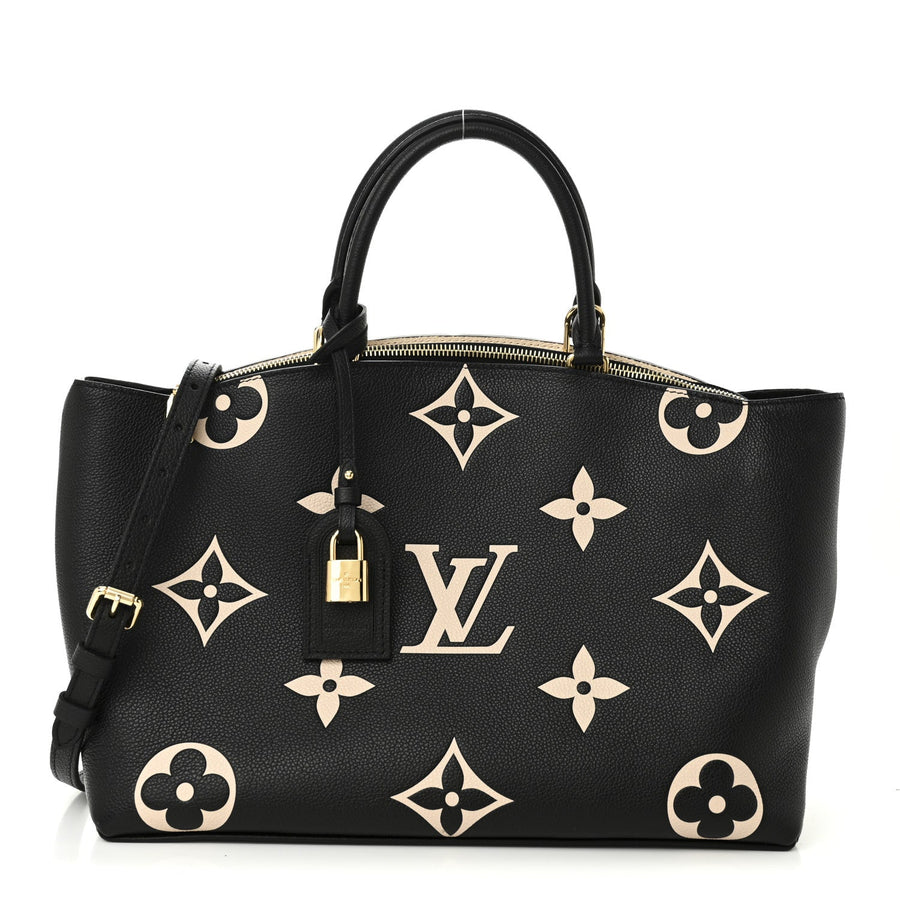 Grand Palais in Black/Beige, front with matching strap reference view