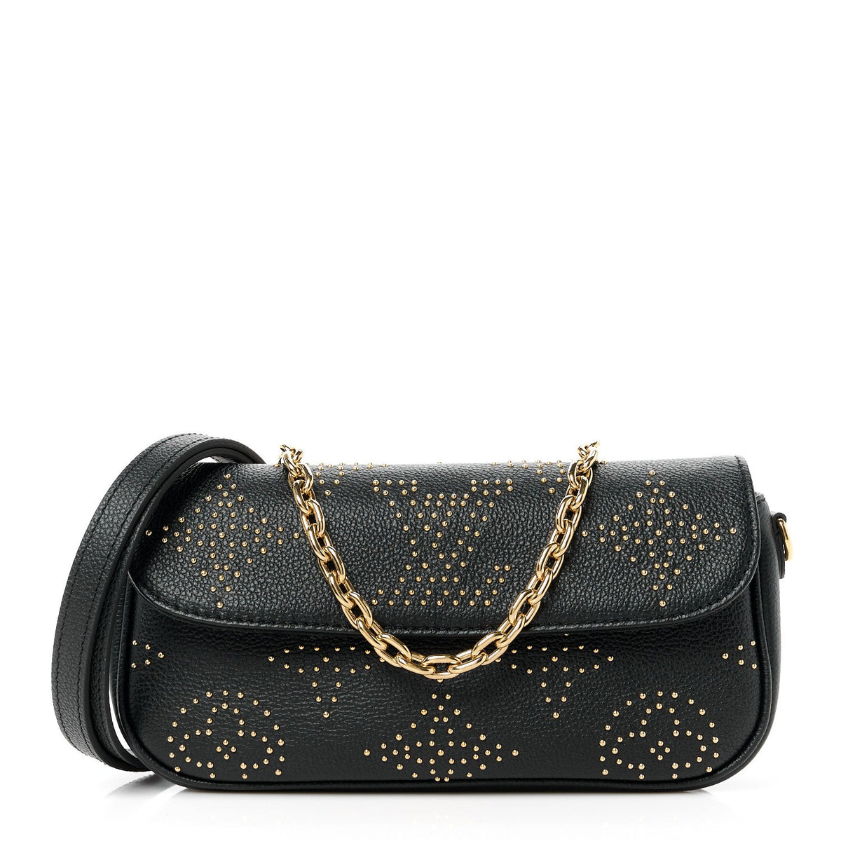 Ivy Wallet on Chain in Black, front_full_product, full product reference view