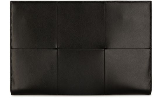 Bottega Veneta Arco Briefcase in Black / Silver — view 3