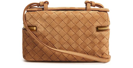 Bottega Veneta Bang Bang vanity case in Amber-Gold — view 3