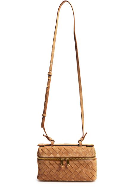 Bottega Veneta Bang Bang vanity case in Amber-Gold — view 4