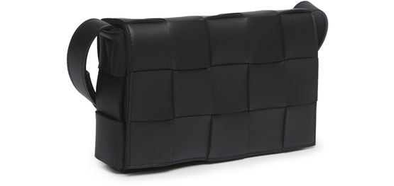 Bottega Veneta Cassette Bag in Black / Gold — view 2
