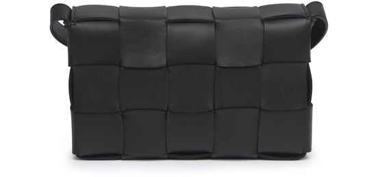 Bottega Veneta Cassette Bag in Black / Gold — view 3