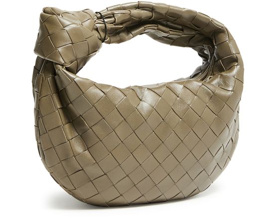 Bottega Veneta Jodie mini bag in Cypress-Gold — view 2