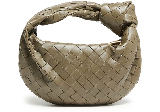Bottega Veneta Jodie mini bag in Cypress-Gold — view 3