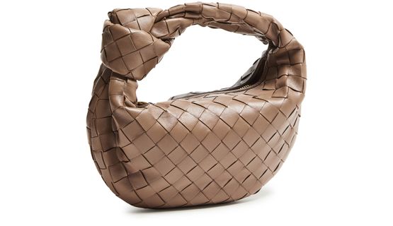 Bottega Veneta Jodie mini bag in Pinecone-Gold — view 2