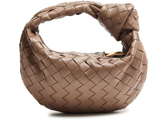 Bottega Veneta Jodie mini bag in Pinecone-Gold — view 3