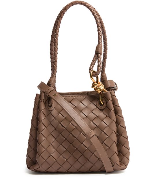 Bottega Veneta Parachute small bag in Pinecone-M Brass — view 1