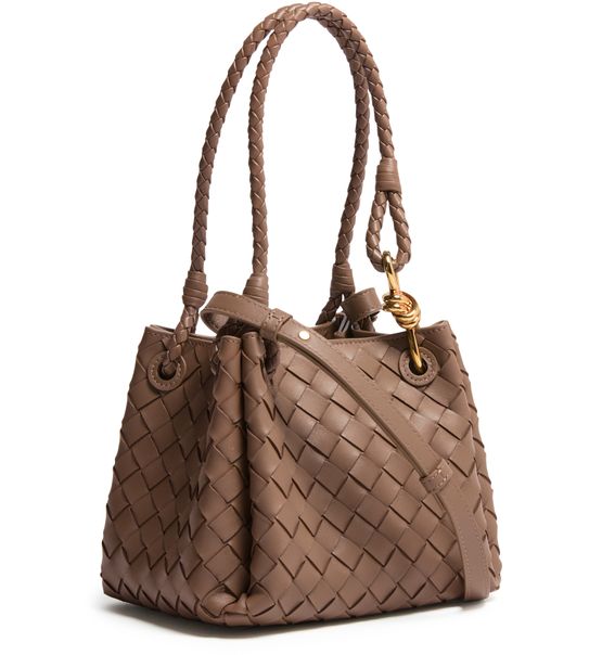 Bottega Veneta Parachute small bag in Pinecone-M Brass — view 2