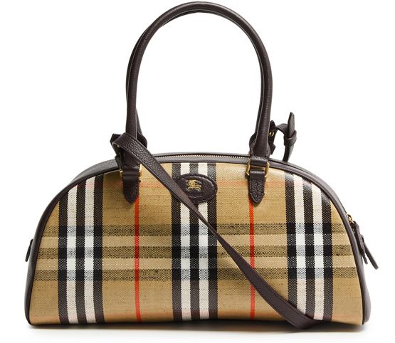 Burberry Highlands bowling bag in Sand — view 1