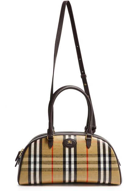Burberry Highlands bowling bag in Sand — view 4