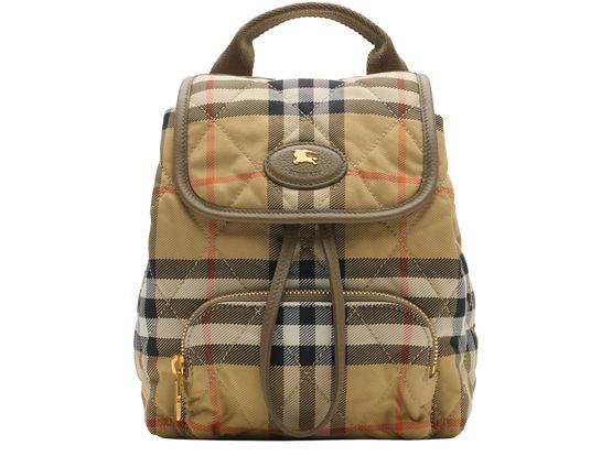 Burberry Mini Horseshoe Backpack​ in Sand — view 1